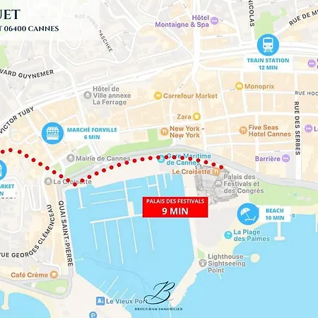 Place Du Suquet - Terrasse - 3 - Parking Apartment Cannes